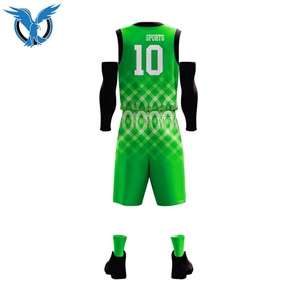 Conjuntos de uniforme deportivo para baloncesto, nuevo diseño juvenil, Reversible, de alto rendimiento - Product Image 5