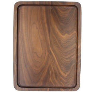 Plateau de service artisanal en bois de noyer en gros |   Moradabad Inde - Product Image 3