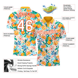 Free Design Performance Sublimation Sports Soft Moisture Wicking Quick Dry Golf T Shirt Men' <b>Polo</b> Shirts Cheap Price OEM - Product Image 5