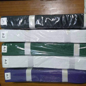 Cinturón de Jiu Jitsu Brasileño BJJ de Primera Calidad con Etiqueta Personalizada para Artes Marciales, Judo, Karate, Taekwondo, BJJ Gi - Product Image 1