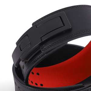 เข็มขัดยกน้ำหนักหนังแท้คุณภาพสูง ปรับได้ พร้อมโลโก้สั่งทำและฉลากสินค้าส่วนตัว - Product Image 3