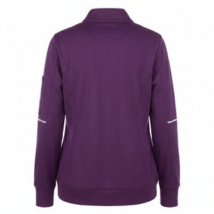 Blouse médicale personnalisée de qualité supérieure, veste de blouse médicale à col montant pour infirmière, manteau de réchauffement avec poches latérales, prix de gros pour vestes de blouses médicales - Product Image 6