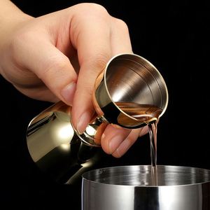 Jigger de Barra en Forma de Campana de Doble Cara 30/60ml 1+2oz, Taza Medidora de Cocteles de Acero Inoxidable 304 con Marcas - Product Image 3