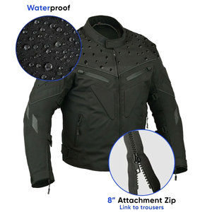 Chaqueta Cordura OEM de Marca Privada al por Mayor para Clubes de Motociclismo, Suministros Personalizados, Rango de Tallas, Producción a Granel - Product Image 4