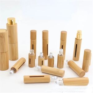 Botella de Aceite Esencial Recargable de Madera Ecológica Hecha a Mano con Logotipo Personalizado - Opción de Regalo al por Mayor - Product Image 1