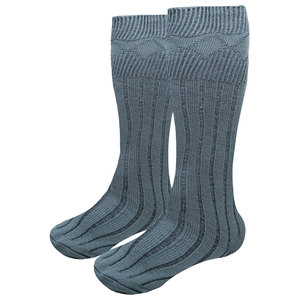 Kilt Hose for men, Traditional Scottish Socks for Kilts, Ribbed Design, Pull Up To Cuff Over Your Hose Flashes - Product Image 1