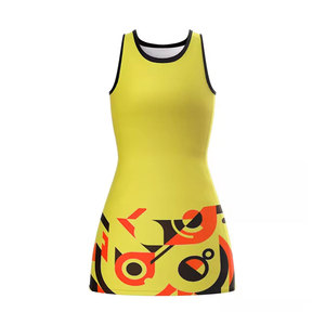2026 Popular Adult Breathable Short Netball Tennis <b>Dress</b> Uniform OEM <b>Custom</b> Made Sublimation Netball Line <b>Dresses</b> Plus Size - Product Image 5