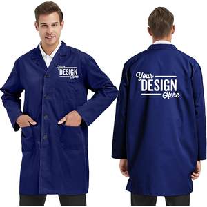 2025 scrubs imprimés brodés de manteau de laboratoire médical personnalisés pour hommes et femmes vêtements de travail de qualité supérieure - Product Image 1