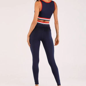 Conjunto de Yoga sin Costuras para Mujer, 2 Piezas, Leggings de Cintura Alta, Sujetador Deportivo, Ropa de Gimnasio, Ropa Deportiva, Ropa de Entrenamiento Atlético Vital - Product Image 6