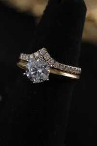 Anillo de Diamantes Naturales de 18K, Claridad VS1 D, Corte Brillante Certificado, Personalizable, para Anillo de Bodas, Conjunto de Anillos de Diamantes de Lujo 2 - Product Image 6