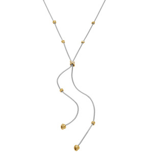 Nouveau design Collier en Y en acier inoxydable avec pampille en zircon cubique longue et lourde Vente en gros - Product Image 1