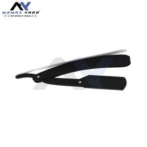 Navaja de Afeitar Profesional de Acero Inoxidable con Bloqueo Giratorio y Hoja Única para Barbería, para Cortar el Cabello y Dar Forma a la Barba para Hombres - Product Image 2