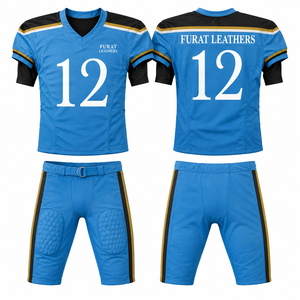 ชุดเสื้อฟุตบอล FURAT LEATHERS Panthers สำหรับผู้ชาย คอวี แขนสั้น ระบายเหงื่อได้ดี ลายพิมพ์ 3 มิติ น้ำหนัก 460 กรัม - Product Image 3