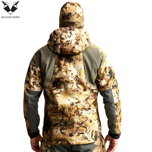 Chaquetas de Caza Personalizadas para Hombre, de Alta Calidad, Resistentes al Viento, con Estampado, Servicio OEM, Poliéster/Nailon - Product Image 3