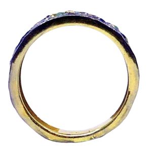 Wedding Wear 925 Sterling <b>Silver</b> Gold Plated Jewelry <b>Emerald</b> Gemstone Women Wear Classic Couple <b>Ring</b> - Product Image 2