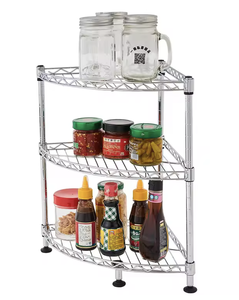 OEM/ODM Vietnam High Quality Stainless Steel <b>Corner</b> Storage Rack Kitchen Countertop Cabinet Organizer <b>Shelf</b> - Product Image 5