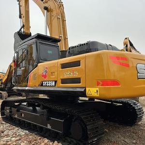 Excavadora de cadenas pesada usada Sany SY335H SY365H de 33.5 toneladas, Sany de China y Mitsubishi de Japón, Sany SY335 - Product Image 1