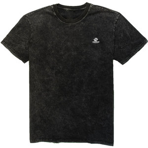 Black <b>Acid</b> Wash Oversized T Shirt Cotton Crew Neck Vintage Washed <b>Drop</b> Shoulder Streetwear Tee Heavyweight Casual Fashion Tee - Product Image 2