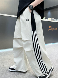 Nouveau pantalon de sport décontracté tendance à séchage rapide 100 % coton pour garçons, léger et idéal pour l'été - Product Image 5