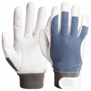 Gants de sécurité personnalisables en cuir de chèvre durable, résistants à la chaleur et aux étincelles, pour usage quotidien en construction, assemblage et conduite, souples - Product Image 1