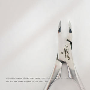 Pinzas para cutículas de acero inoxidable de alta calidad LUCANUS, herramientas para el cuidado de las uñas para dedos de los pies y los dedos, producto de belleza para el cuidado del arte de las uñas - Product Image 5