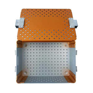 Boîte de stérilisation et de désinfection vétérinaire en acier inoxydable chirurgical Java, haute température, JS-SDC-022, pour instruments généraux - Product Image 5