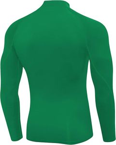 Men's Slim Fit O-Neck <b>Long</b> <b>Sleeve</b> <b>Compression</b> <b>Shirt</b> Eco-Friendly Spandex/Polyester Quick Dry Base Layer for Athletic Training - Product Image 4