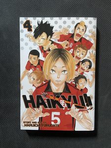 Haikyu vol 4 de Haruichi Furudate, libro de bolsillo, éxito de ventas para adultos - Product Image 1