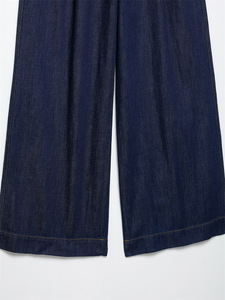 Conjuntos de Jeans de Mezclilla para Mujer, Blusa de Manga Larga y Pantalón, Conjunto de 2 Piezas - Product Image 5