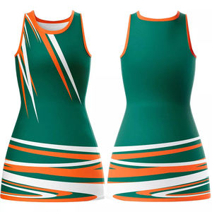 Customized Netball Uniform Team Wear High Quality 100% Polyester Lightweight Quick Dry Breathable Custom Logo Number Style Best - Product Image 1