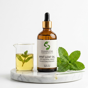Aceite Natural de Hoja de Menta para Productos de Cuidado Personal, Mezclas Aromáticas, Colecciones de Spa e Industria de Fragancias, Distribución a Granel - Product Image 1