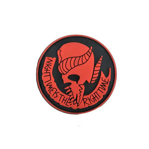 Custom Design 3D Printed Rubber Patches <b>Roll</b> Garment Labels Washable OEM/ODM Service New Arrival Sale - Product Image 4