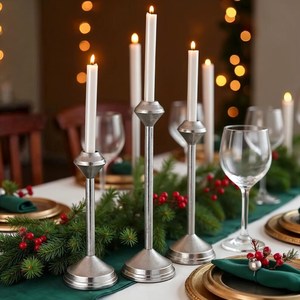 Luxury Gold Metal Taper Candle <b>Holder</b> Modern <b>Brass</b> <b>Candlestick</b> Stand Decorative Table Candle <b>Holder</b> for Home Wedding Decoration - Product Image 3