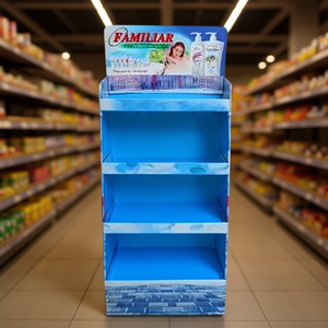 Expositor de Cartón Corrugado Plano Personalizado de Fábrica en Vietnam para Promociones Minoristas - Product Image 2