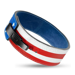 Ceinture de musculation en cuir de vachette durable et confortable pour l'entraînement en salle de sport et les exercices de force - Écologique, légère et respirante - Product Image 6