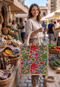 Sacs fourre-tout en jute écologiques en gros, personnalisables avec logo imprimé, réutilisables, avec fermeture éclair, pour courses, coton, plage - Product Image 3