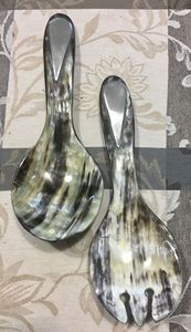 Superior Quality Handmade Resin & Metal Flatware Cutlery Sets for Party Use-Eco-Friendly Durable Dishwasher Safe - Product Image 4