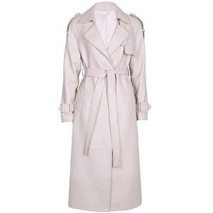 Top Trendy <b>Women</b> <b>Long</b> Coats New Casual 100% Real <b>Leather</b> <b>Long</b> <b>Jackets</b> For <b>Women's</b> Wholesale Winter Sheepskin <b>Long</b> Coat - Product Image 6