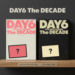 [Álbum Coreano Oficial 100%] DAY6 - [The DECADE] SIX ON THE DICE VER., CITY DAYS VER. (1 aleatorio de 2 versiones) ÁLBUM DE K-POP - Product Image 2