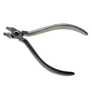 High Quality 13.5cm Stainless Steel Orthodontics Dental Hook Plier Manual TC Crimpable Ergonomic Grip CE ISO By Grip Surgical - Product Image 1