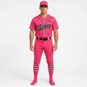 Uniforme de Béisbol Diseñado con Tela de Alto Rendimiento, Tecnología de Control de Humedad, Estructura Ligera y Transpirable - Product Image 1