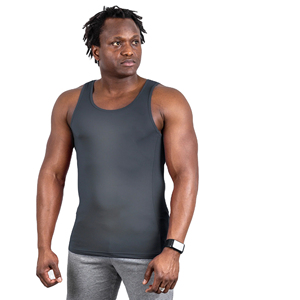 Camiseta Deportiva de Alta Calidad para Hombre, Estilo Musculoso, con Capucha, Transpirable, de Algodón, Personalizada con Estampado - Product Image 1