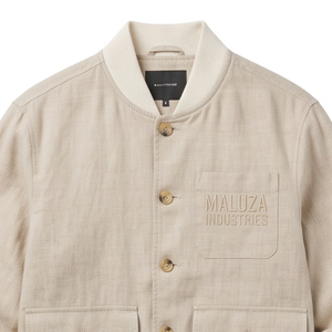 Unisex Oversized Streetwear Canvas Shiny Baseball Flight Bomber <b>Jacket</b> Custom Printed Front <b>Patch</b> Lightweight Waterproof - Product Image 4