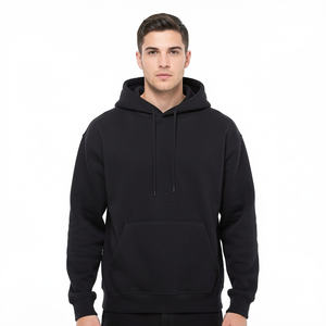 Sudadera Personalizada con Cuello Redondo, 100% Algodón, Talla Grande, Diseño Sólido, Estampado Personalizado, Sudadera Ecológica de Felpa, Estilo Urbano - Product Image 1