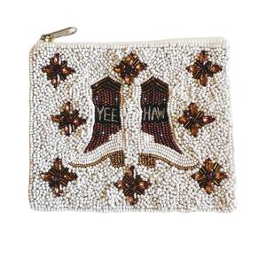 Premium Beaded Coin Pouch Handmade Embroidered Mini Wallet at <b>Cheap</b> Price - Product Image 1