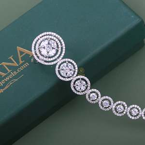 Maeve CZ Designer Fashion Bracelet - Product Image 2