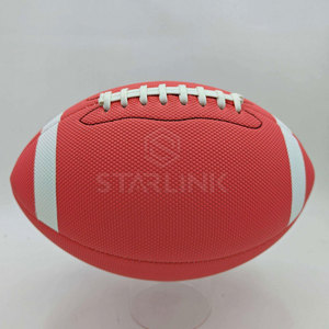 ลูกรักบี้ฝึกซ้อมคุณภาพพรีเมียม ผลิตในปากีสถาน หนัง PU บริการ OEM ปริมาณสั่งซื้อขั้นต่ำน้อย สำหรับใช้งานกลางแจ้ง - Product Image 4