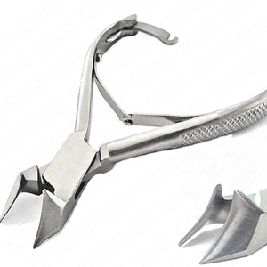 Professional Black Moon Shape Stainless Steel Toenail Nipper Heavy Duty Podiatry Chiropody <b>Tool</b> for Thick Nails OEM - Product Image 6