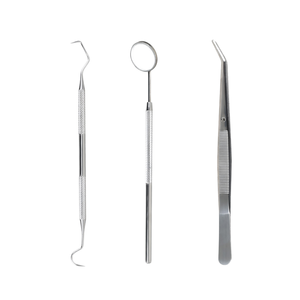 Kit d'examen dentaire de classe I : Miroir de blanchiment dentaire, détartreur, pinces, ensemble d'instruments de diagnostic de base, chirurgical - Product Image 4