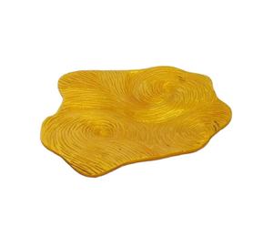 Hot Vantage Plateau de fruits au design unique moderne Plaqué or Motif en relief Offre Spéciale Prix de gros Plateau de fruits de haute qualité - Product Image 1